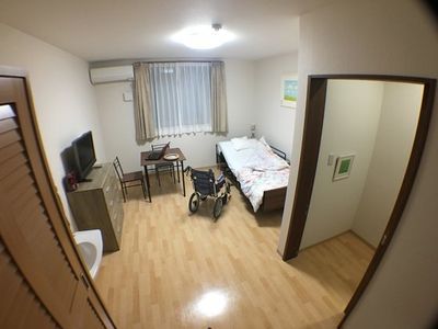 居室内の清潔な空間