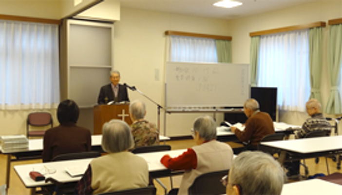 勉強会が開かれる教室