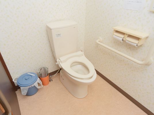 手すり付トイレ