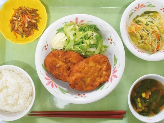 栄養バランスの食事