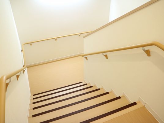 清潔な明るい階段