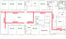 避難経路示された居間