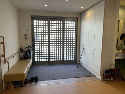 広々としたエントランス