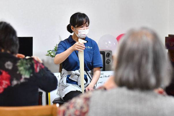 交流を楽しむ様子