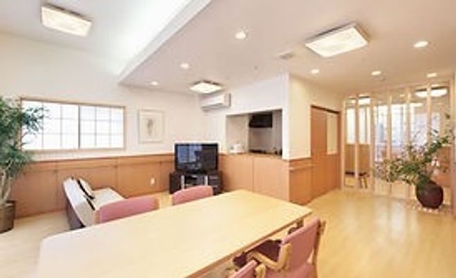 明るい空間のラウンジ