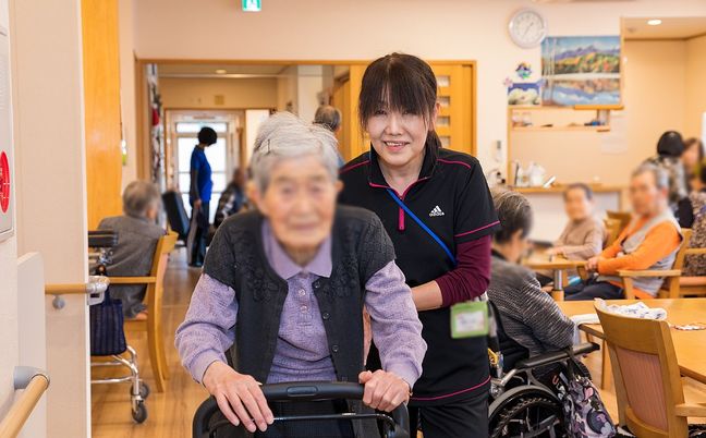 広々とした廊下