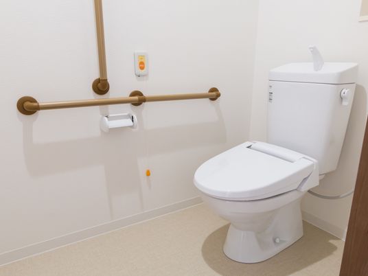 バリアフリーなトイレ設備