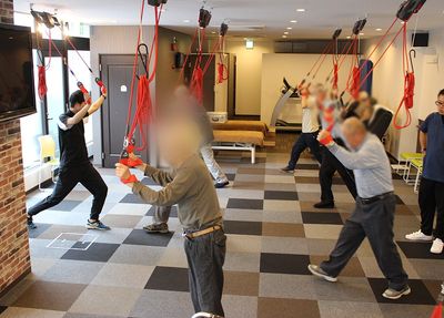 動きやすい機能訓練室
