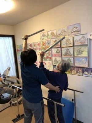 運動指導の様子