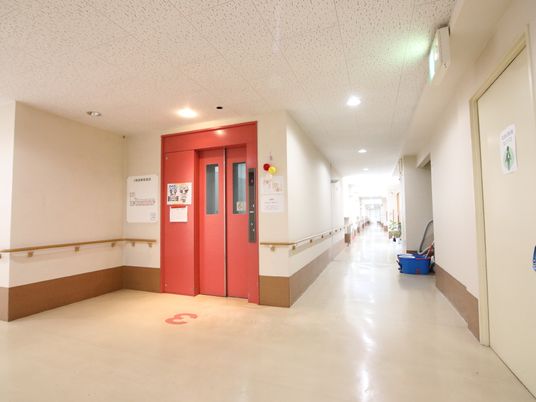 清潔感のある廊下