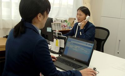 スタッフの様子