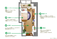 広々としたエアコン付き居室