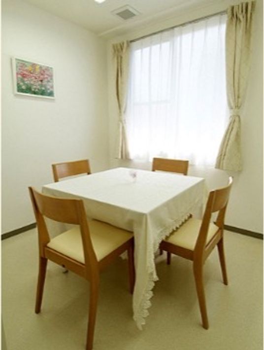 清潔な食事エリア