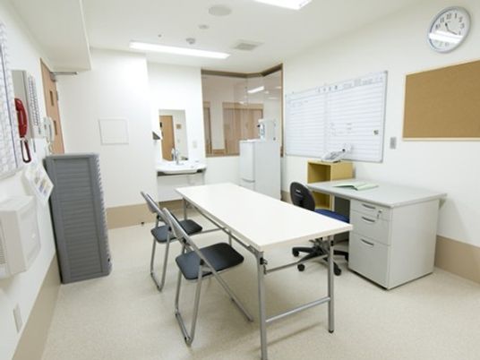 清潔な機能訓練室