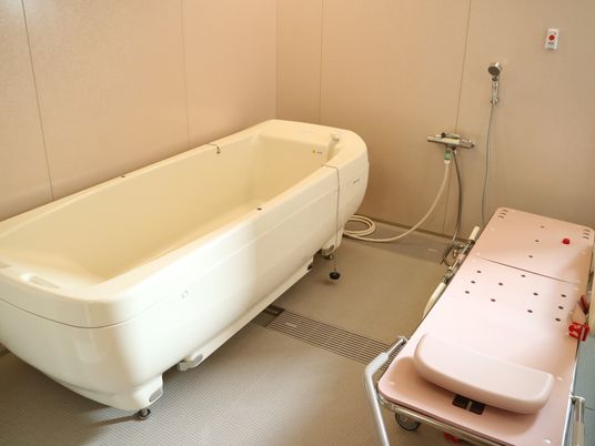 清潔な浴室の設備