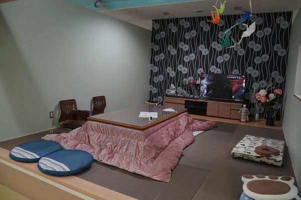 落ち着いた和室の居室  