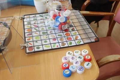 テーブル上のゲーム