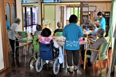 アクティビティが行われる部屋