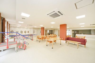 広々とした機能訓練室