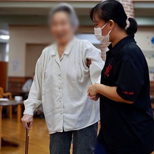 介護支援の様子