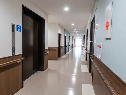 清潔な廊下の様子