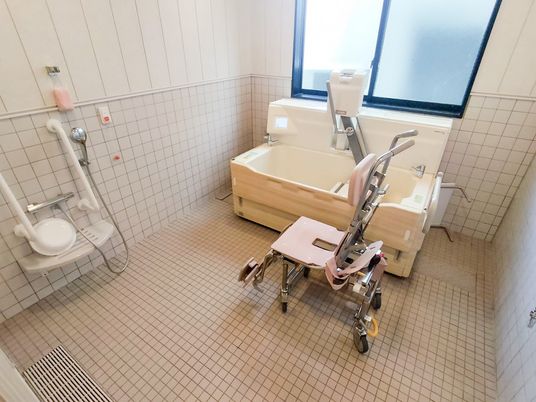 整った介護用浴室