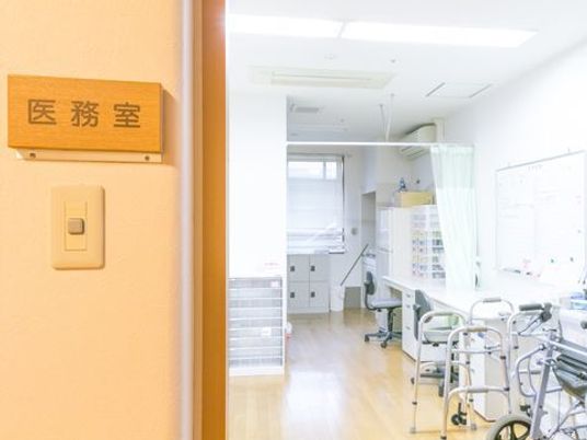 訓練機器が置かれた部屋