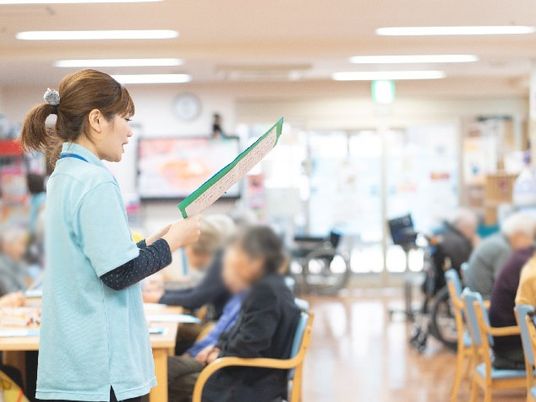 活気ある共有スペース