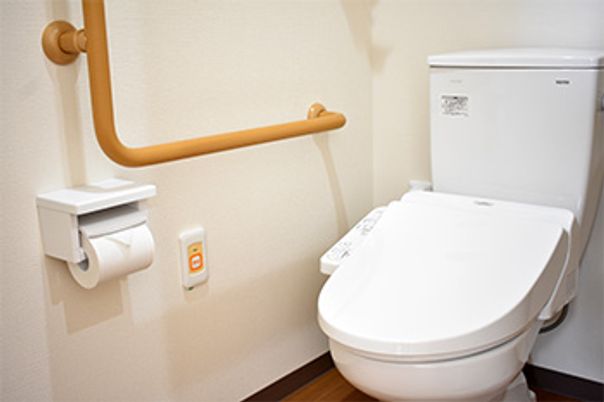 整備されたトイレの設備