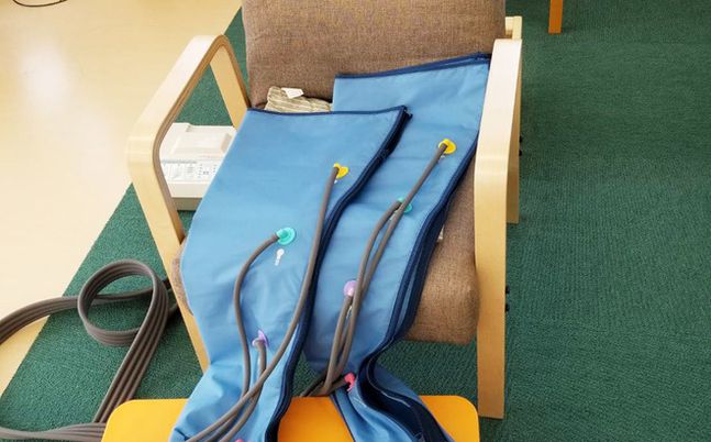 リラックスチェアと器具