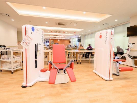 訓練機器のある空間