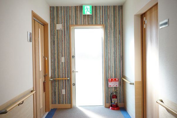 安全な廊下の出口