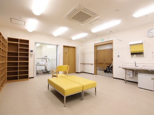多目的に使える洗面室