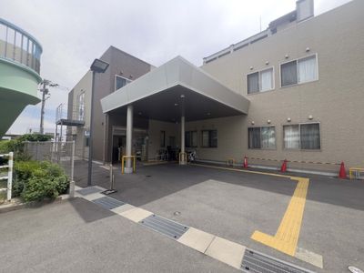 ゆとりあるエントランス風景
