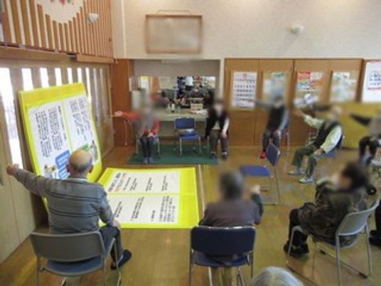交流の場の室内