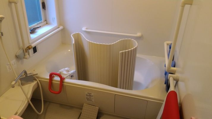 使いやすい浴室
