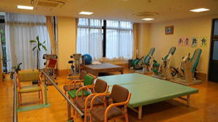 トレーニング設備の部屋