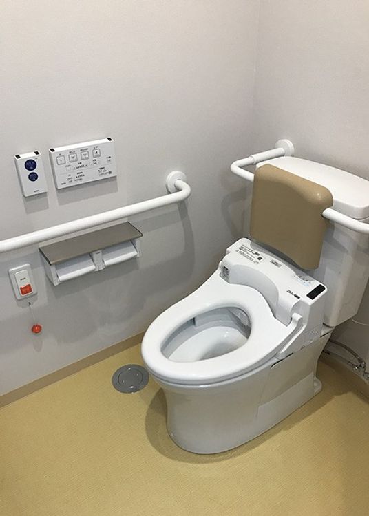 バリアフリーのトイレ