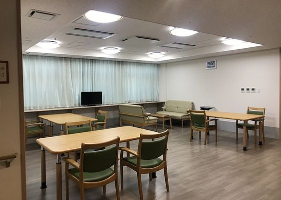 くつろげるラウンジ