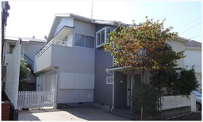 ゆったりした居室の一角