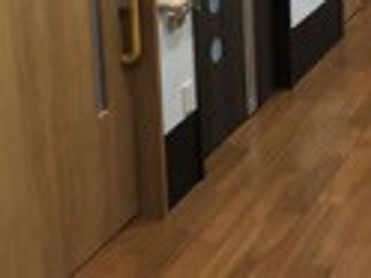 温かみのある廊下