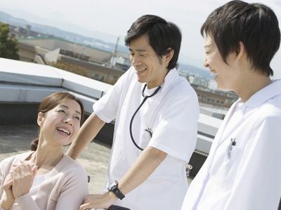 和やかなスタッフの様子