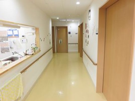 清潔感のある廊下