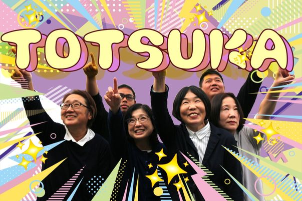 スタッフの笑顔集合