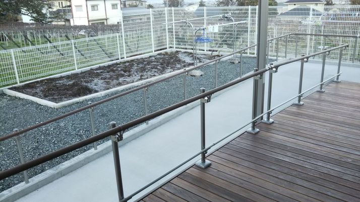 開放感のあるテラス