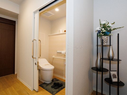 清潔感あるトイレ空間