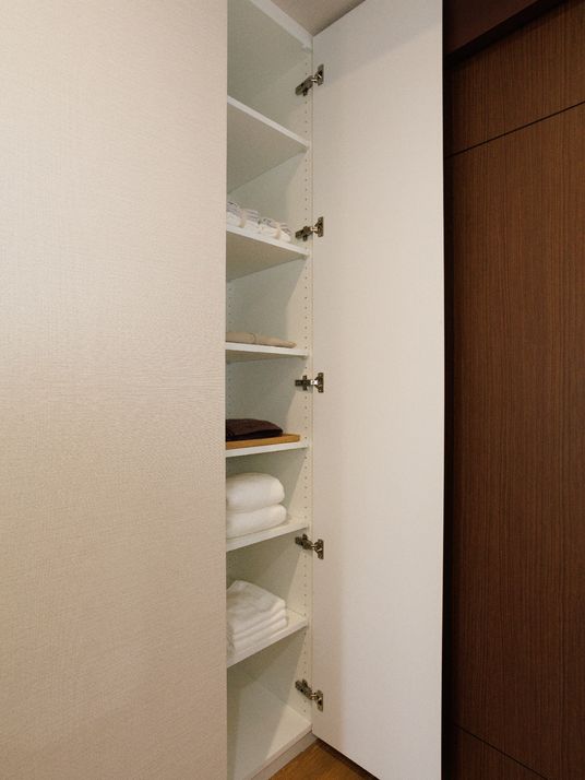 整頓されたクローゼット