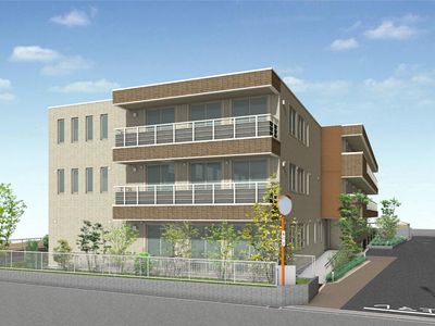 モダンな建物の外観