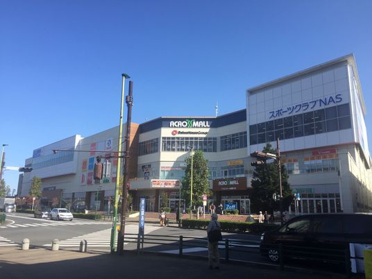 ショッピングモールの外観