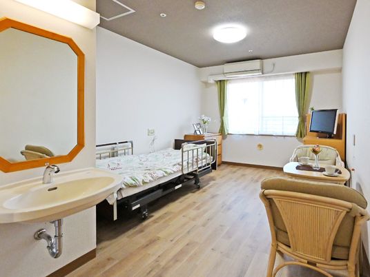 居心地の良い清潔な居室